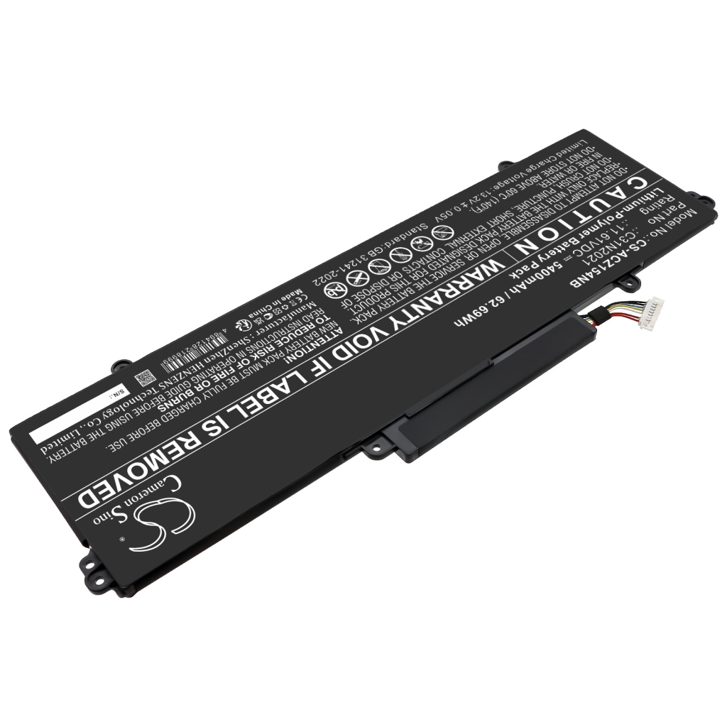 Batterier till bärbara datorer Asus CS-ACZ154NB