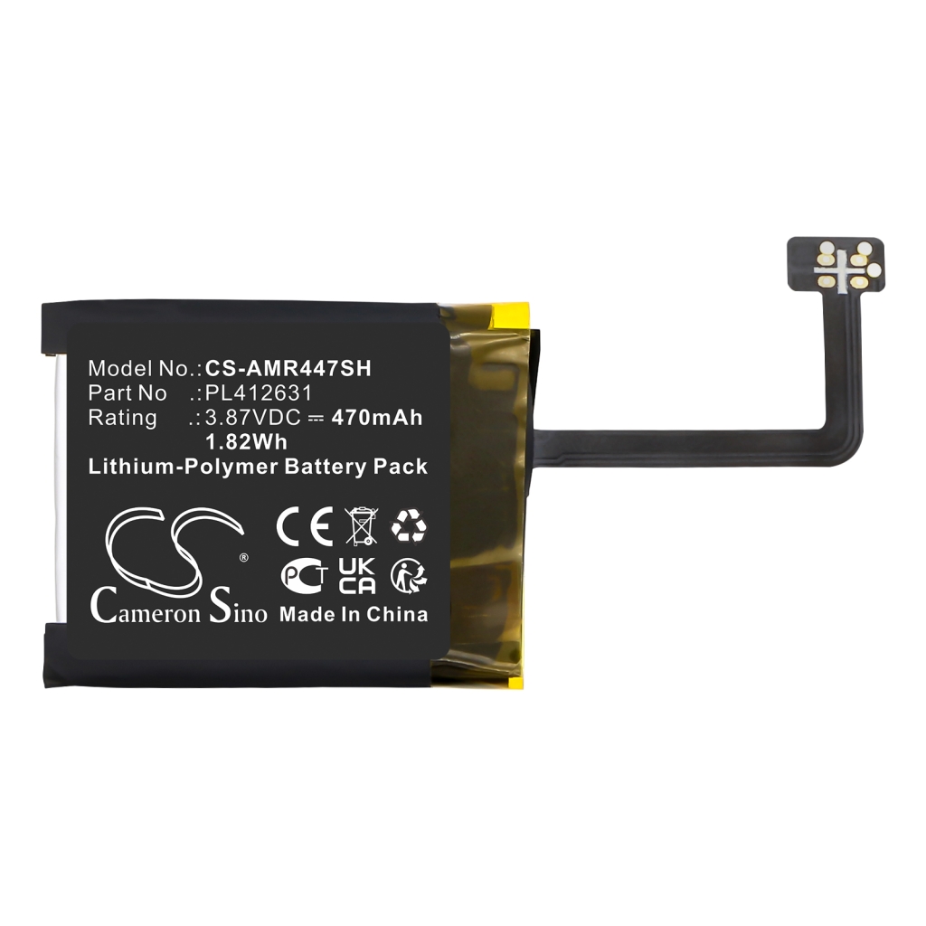 Batterier för smarta klockor Amazfit CS-AMR447SH