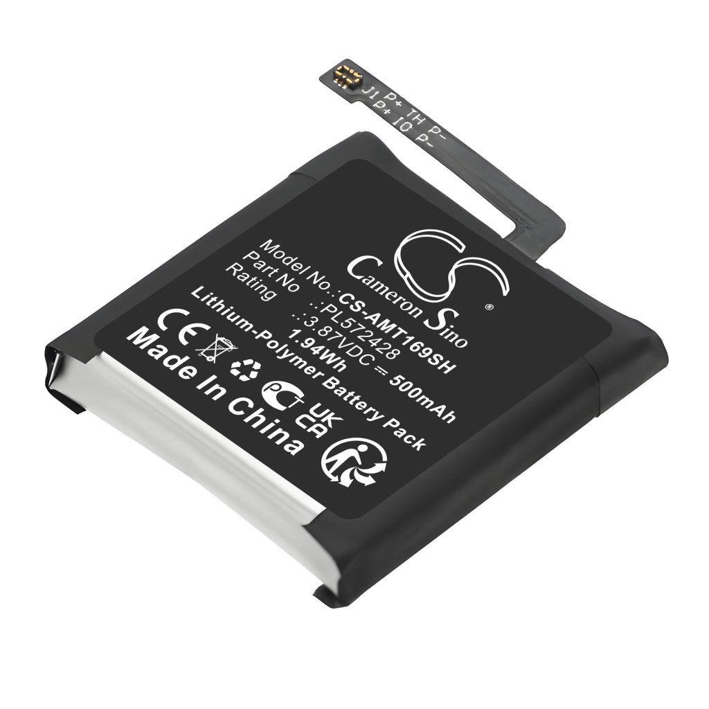 Batterier för smarta klockor Amazfit CS-AMT169SH