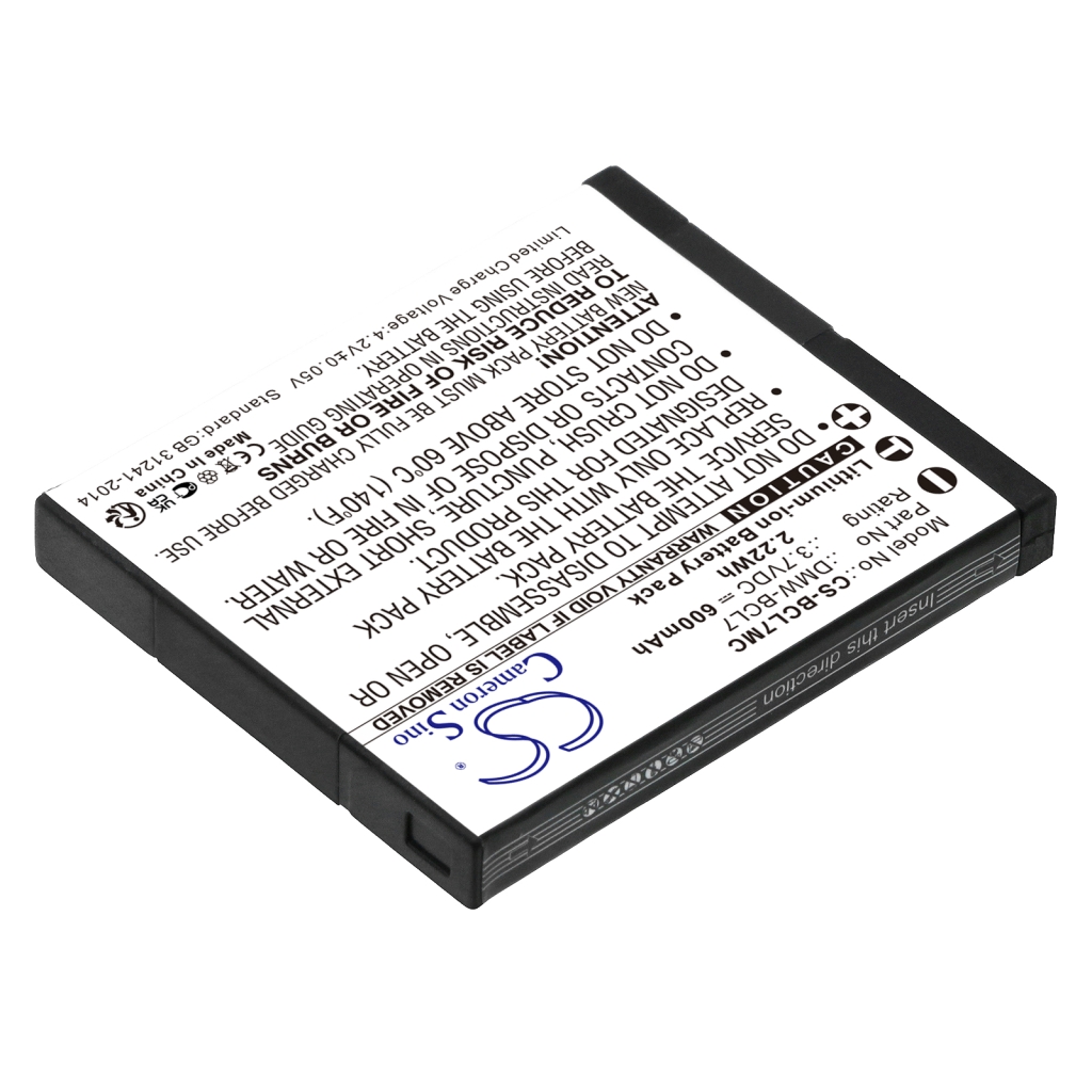 Camera Battery Panasonic Lumix DMC-FS50K