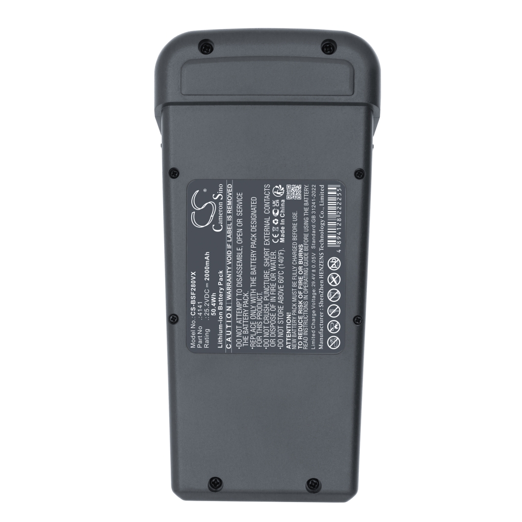 Batterier till dammsugare Bissell CS-BSF280VX