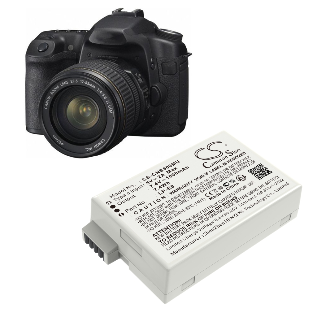 Camera Battery Canon EOS Rebel T5i