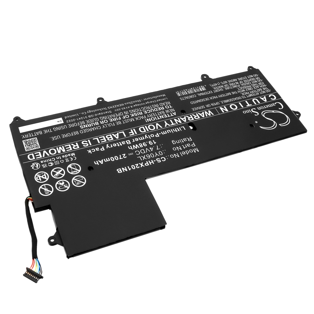 Batterier till bärbara datorer HP CS-HPX201NB
