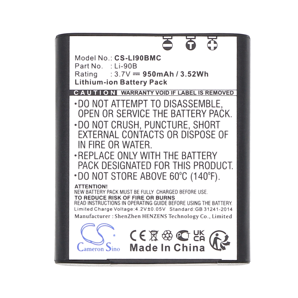 Camera Battery Olympus Tough TG-1