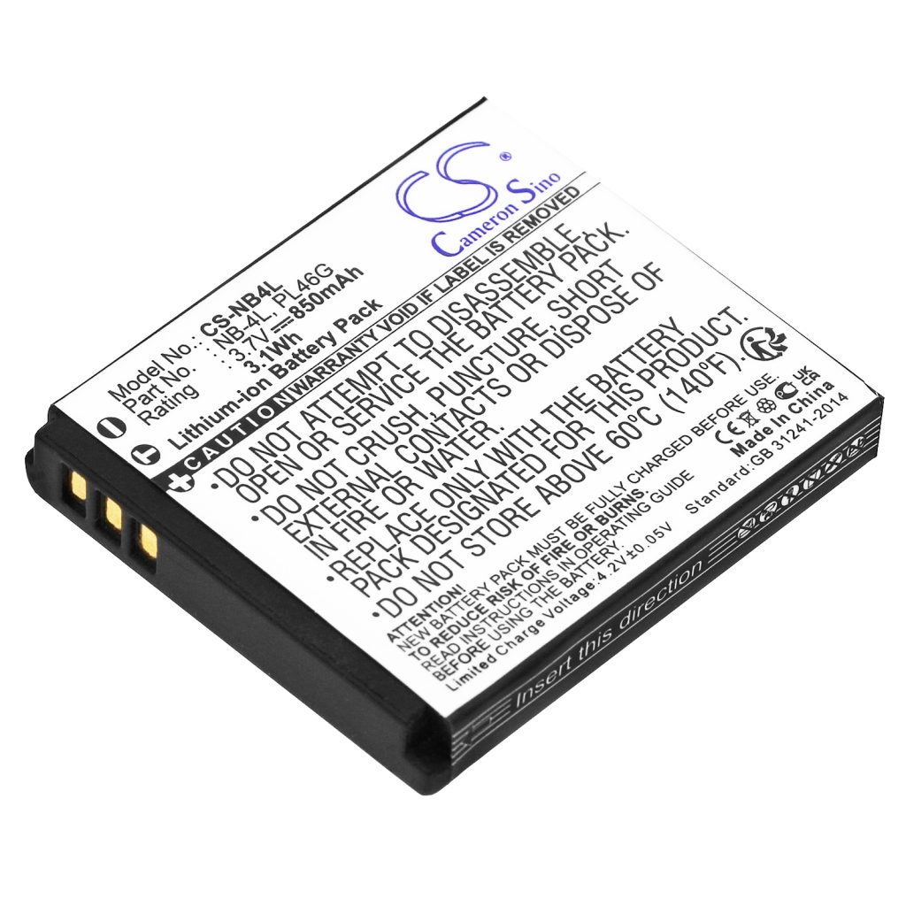 Camera Battery Canon Digital IXUS 65