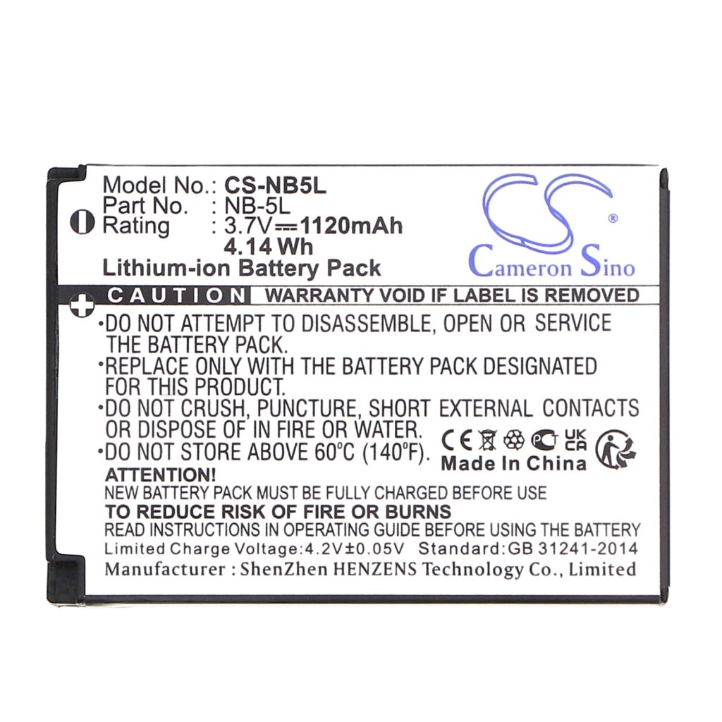 Camera Battery Canon IXY Digital 820 IS