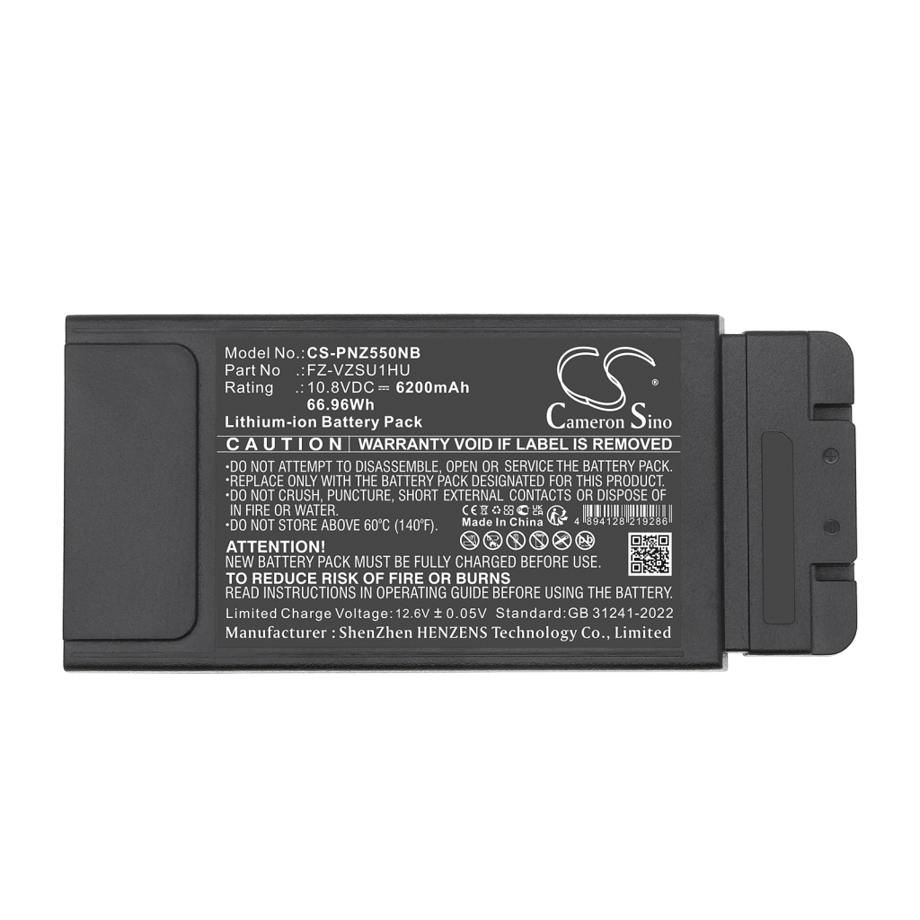 Batterier till bärbara datorer Panasonic CS-PNZ550NB