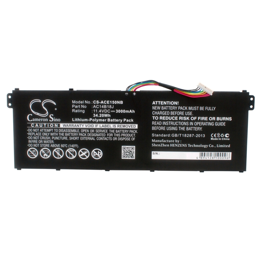 Batterier Ersätter Aspire ES1-520-59A0