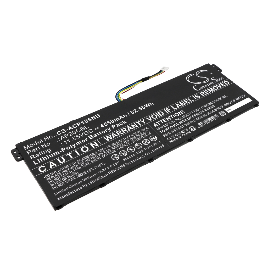 Batterier Ersätter Aspire 5 A515-45G-R455