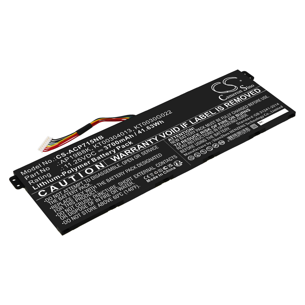 Batterier Ersätter TravelMate P2 TMP215-52-58U0