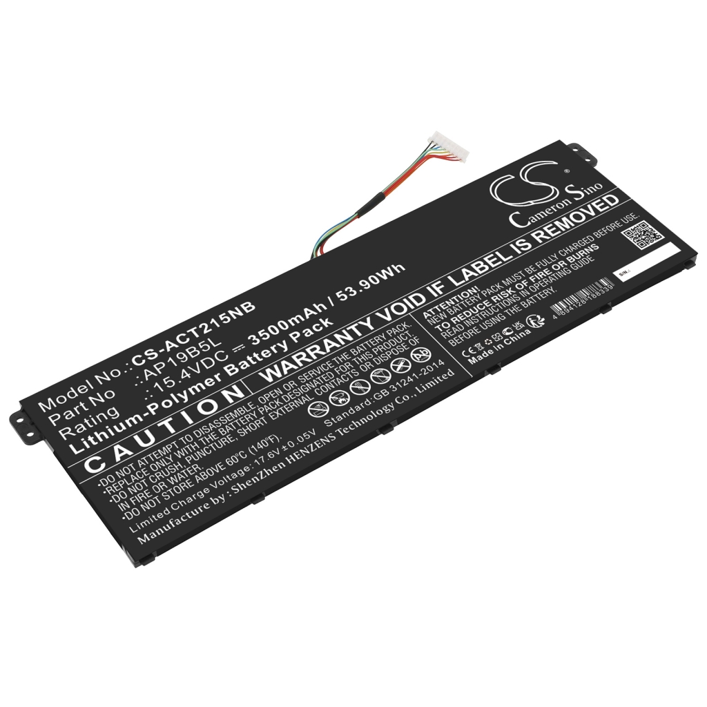 Batterier Ersätter Enduro Urban N3 EUN314-51WG-704J