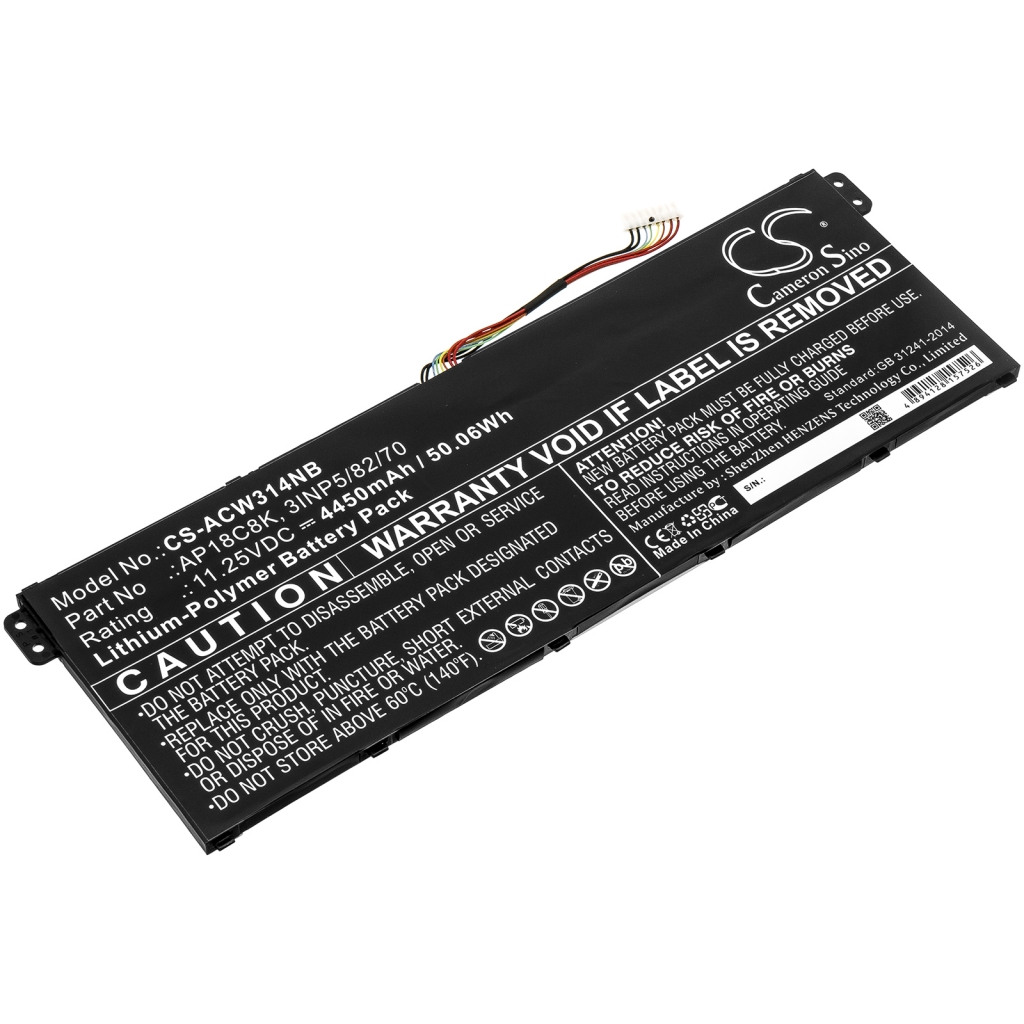 Batterier Ersätter Swift 3 SF314-57-592D