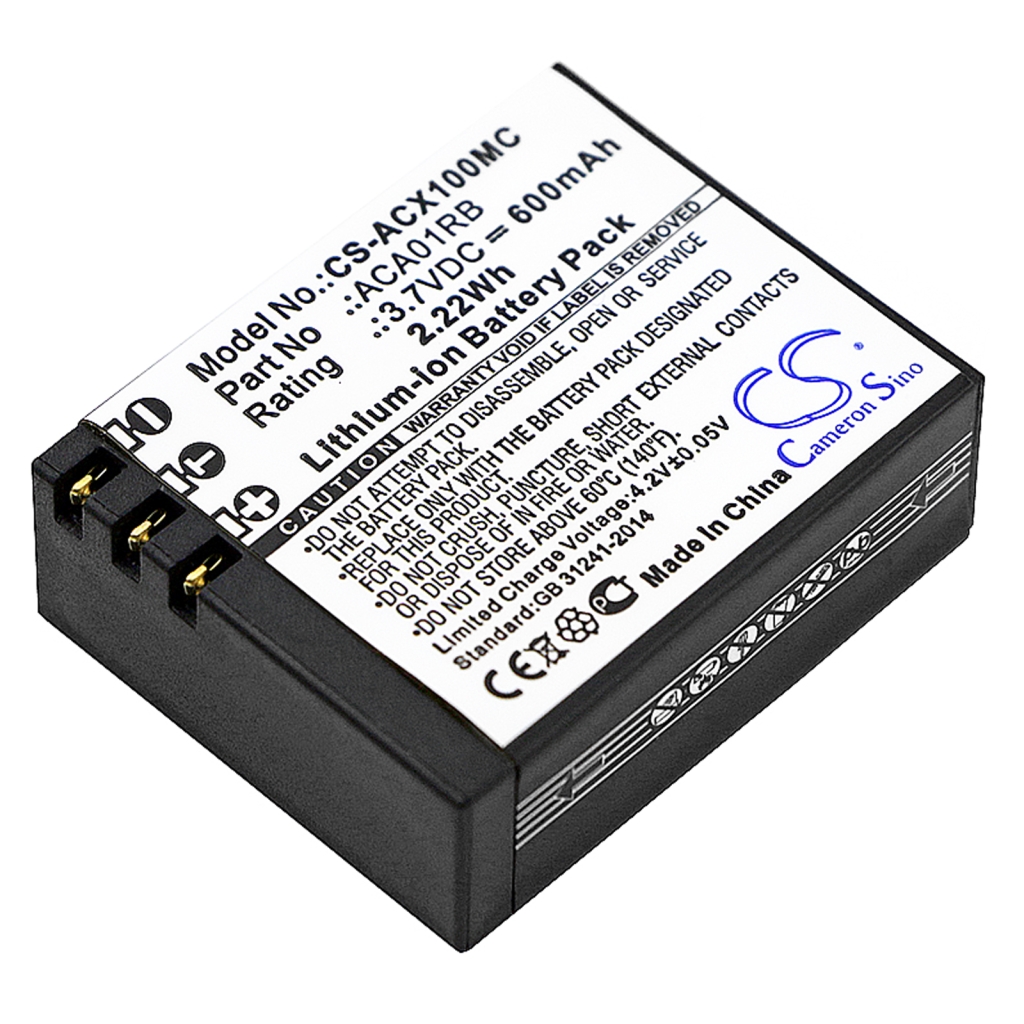 Batterier Ersätter CX HD