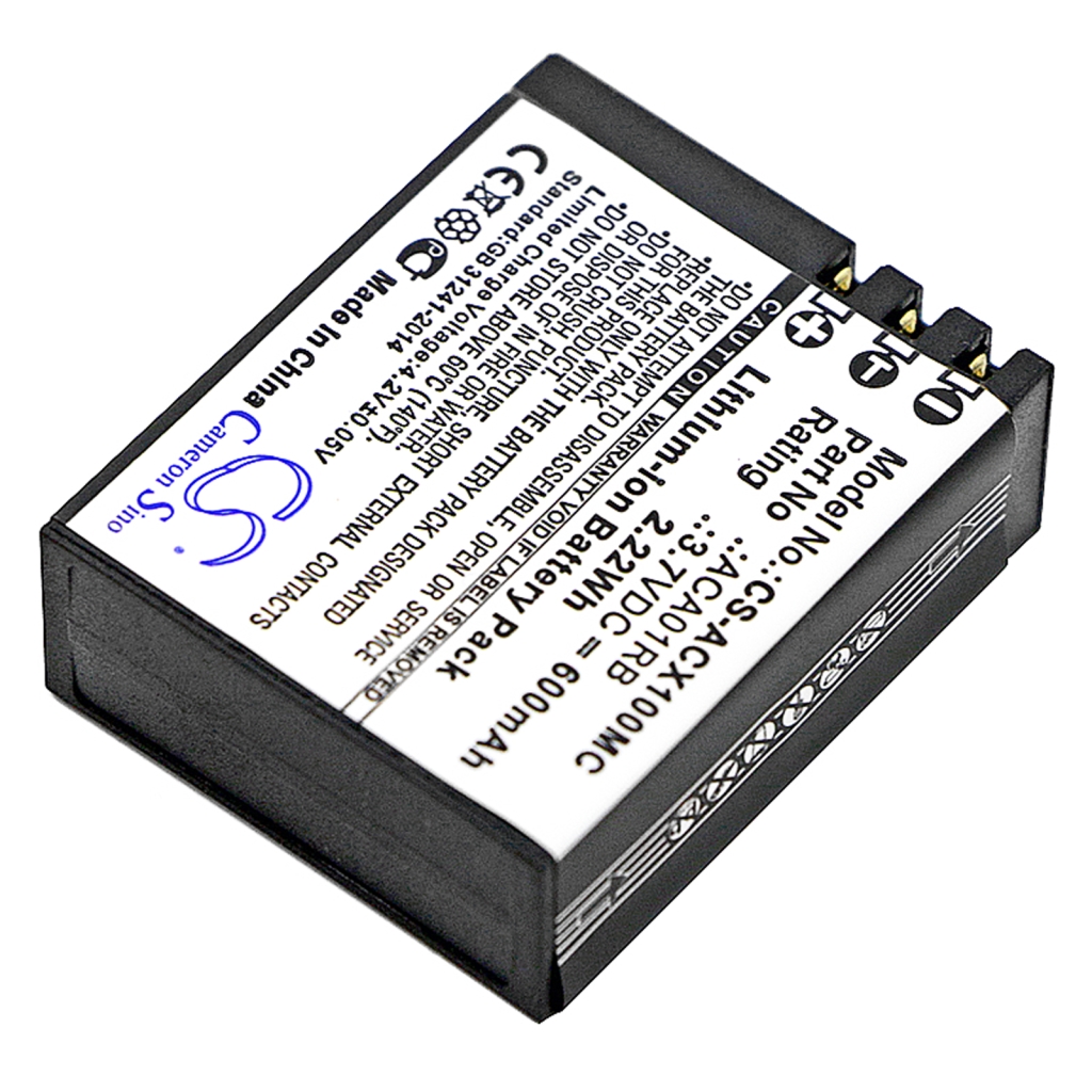 Batterier Ersätter CX HD