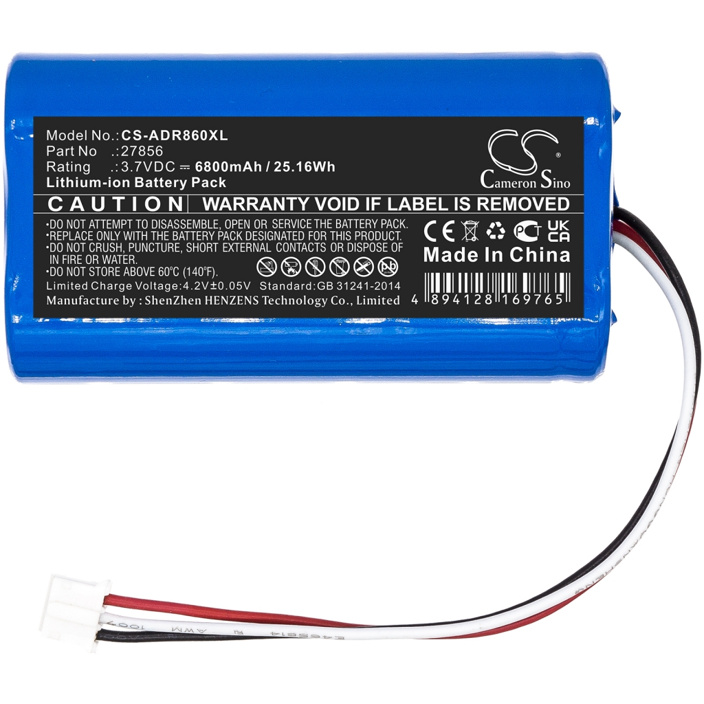 Batterier Batterier till digitalradioapparater CS-ADR860XL