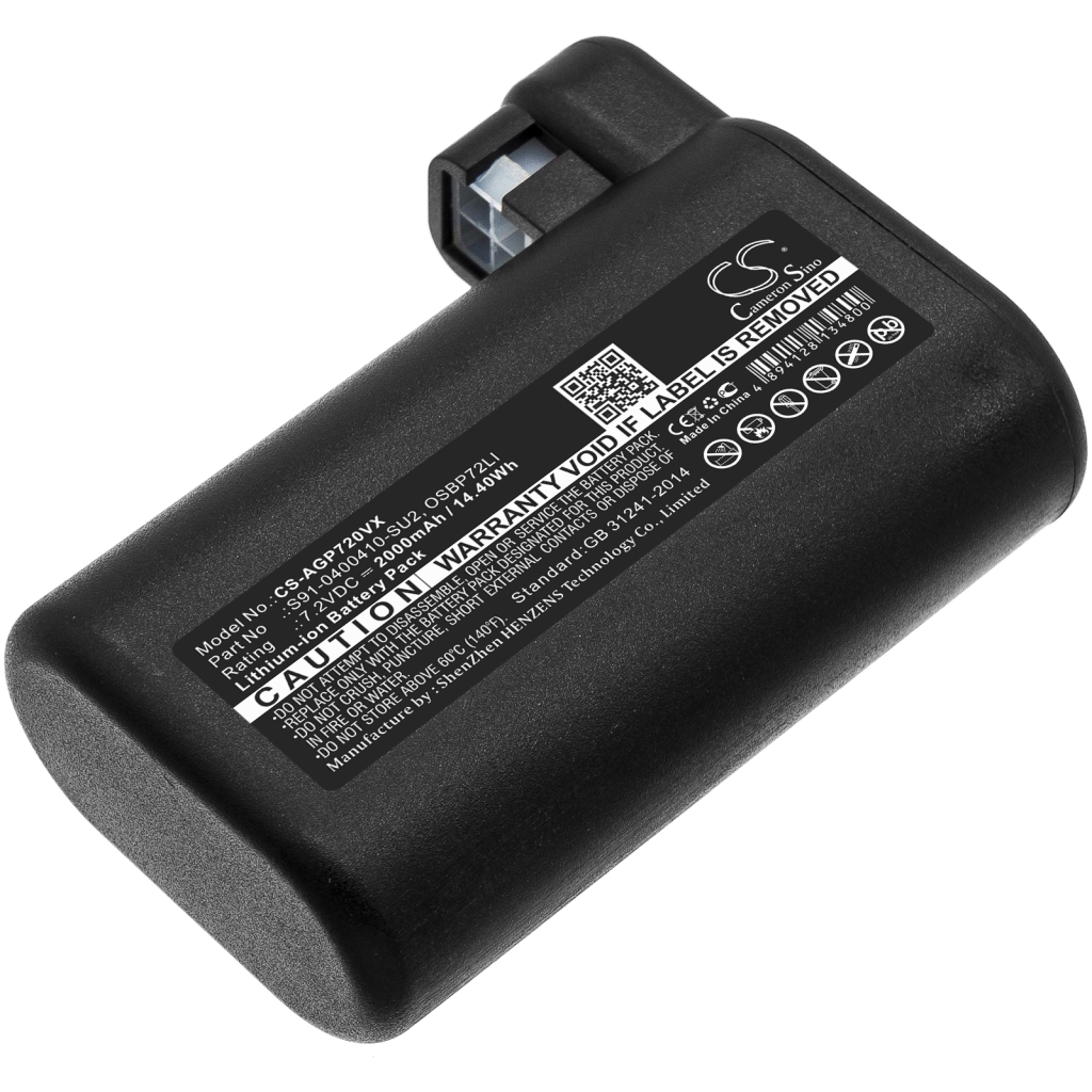 Batterier till dammsugare Electrolux CS-AGP720VX