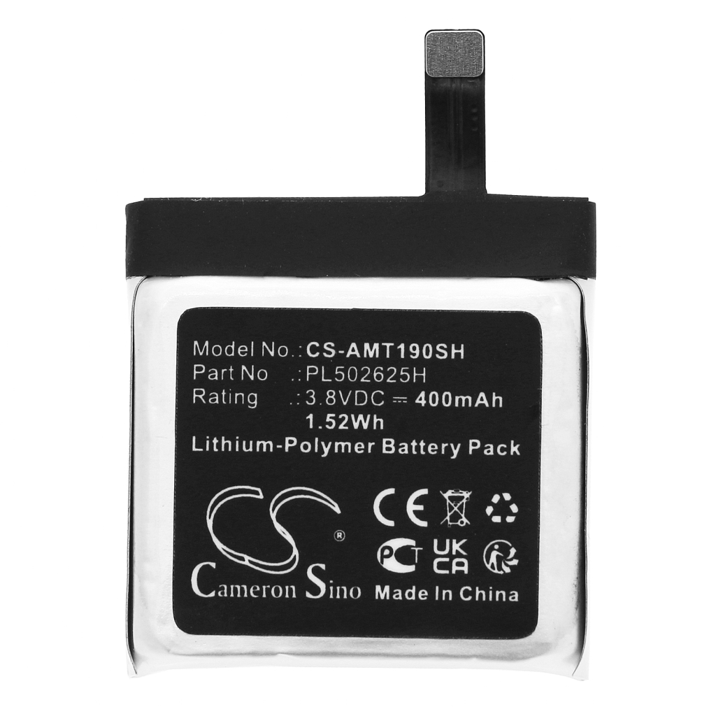 Batterier Batterier för smarta klockor CS-AMT190SH