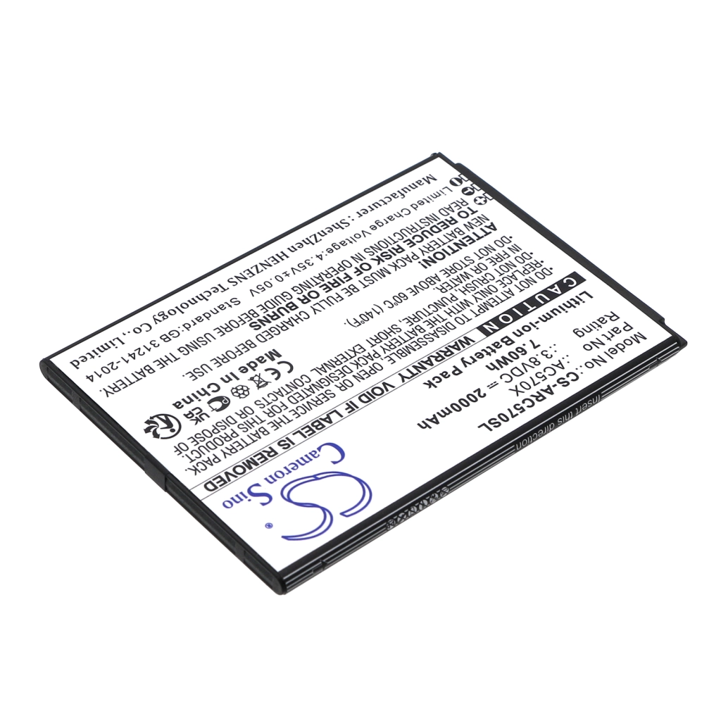 Mobile Phone Battery Archos CS-ARC570SL