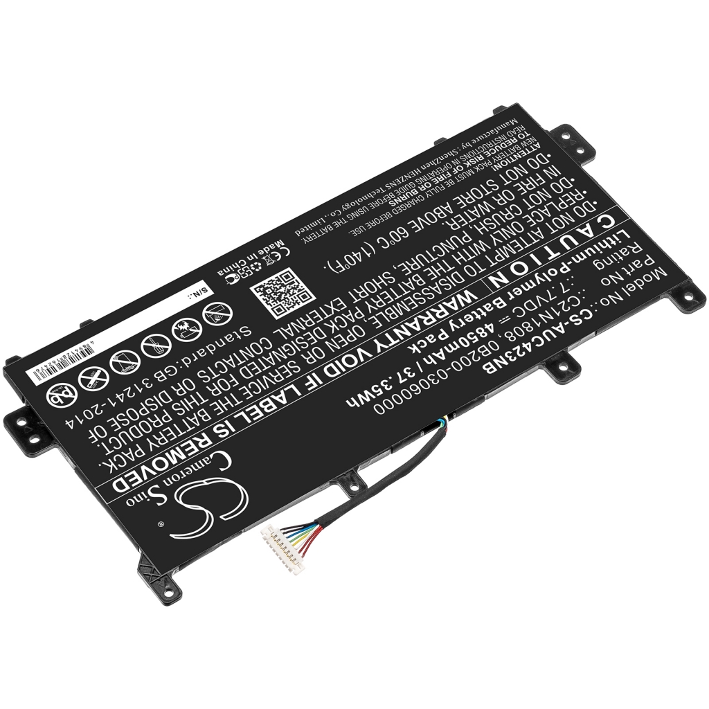 Batterier Ersätter Chromebook C523NA-EJ0054