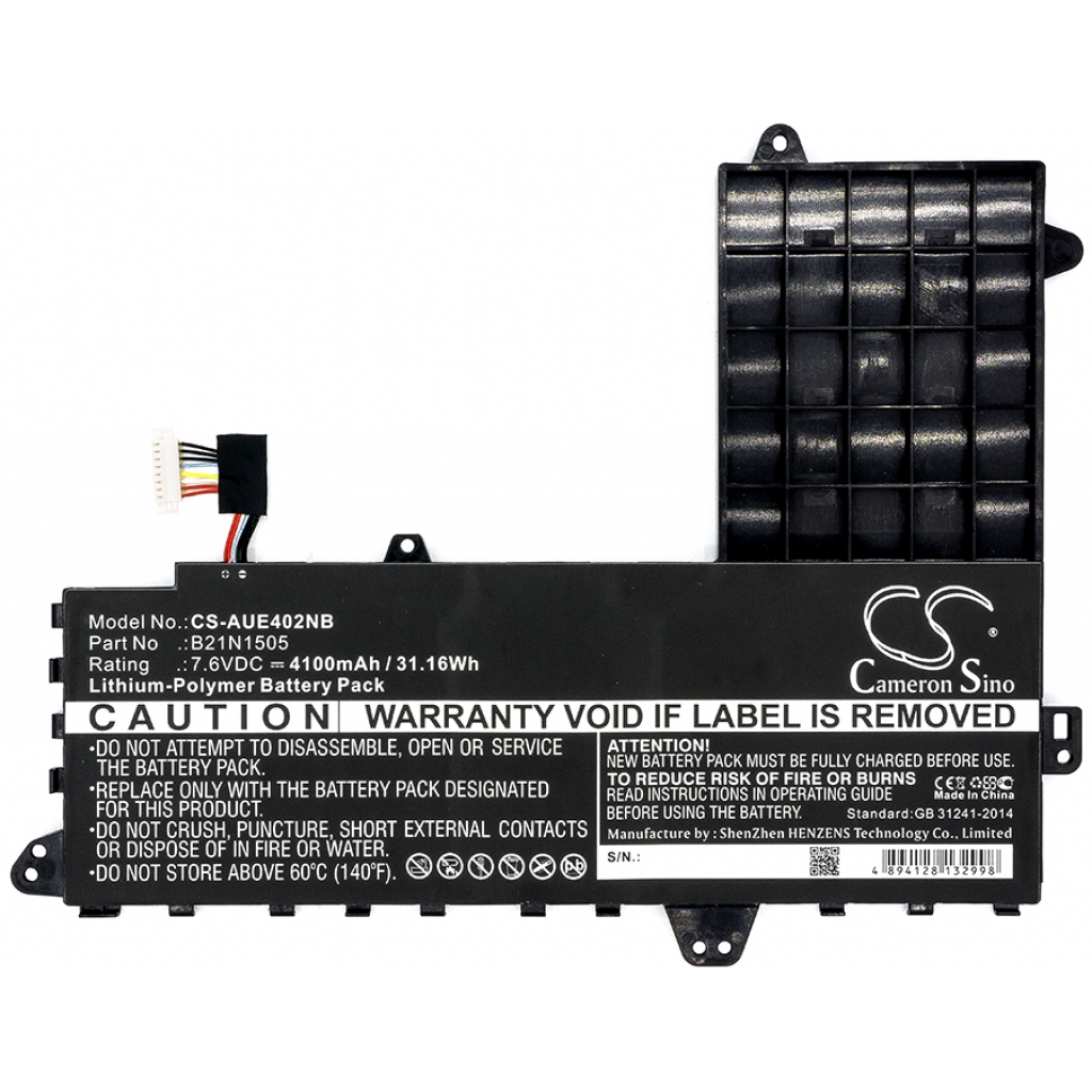 Batterier Ersätter E402SA-WX089T