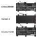Batterier Ersätter ROG Strix SCAR II GL704GV-EV016T