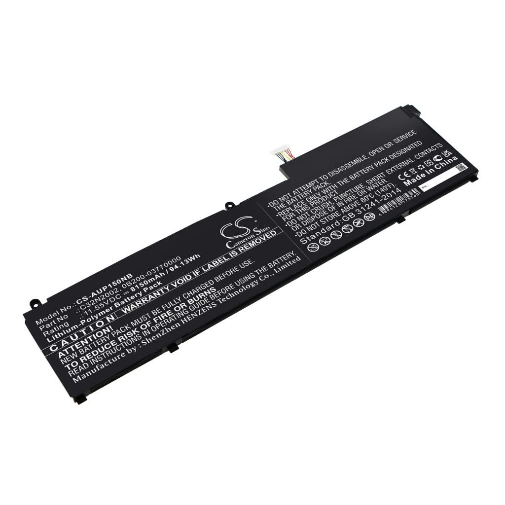 Batterier Ersätter ZenBook Pro 15 OLED UM535QE-H2034R