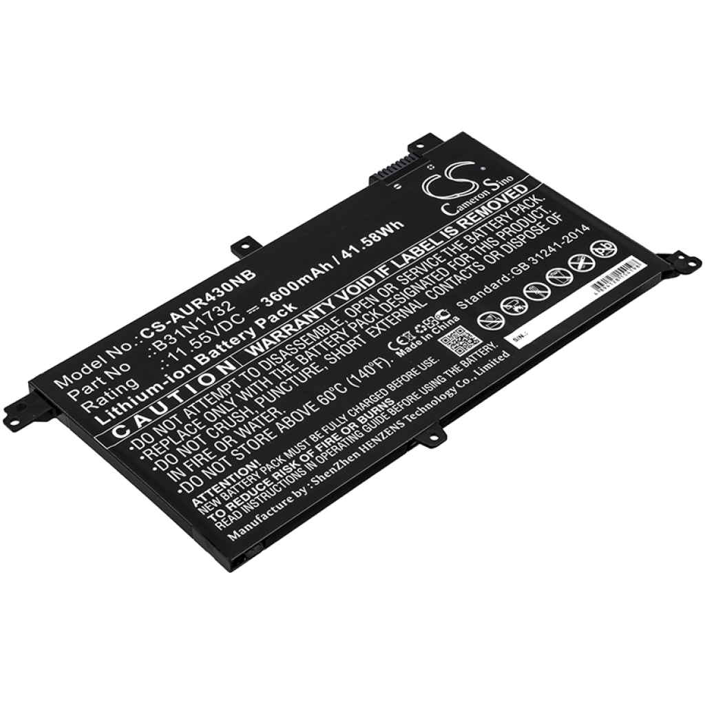 Batterier Ersätter VivoBook S14 S430UFEB843T