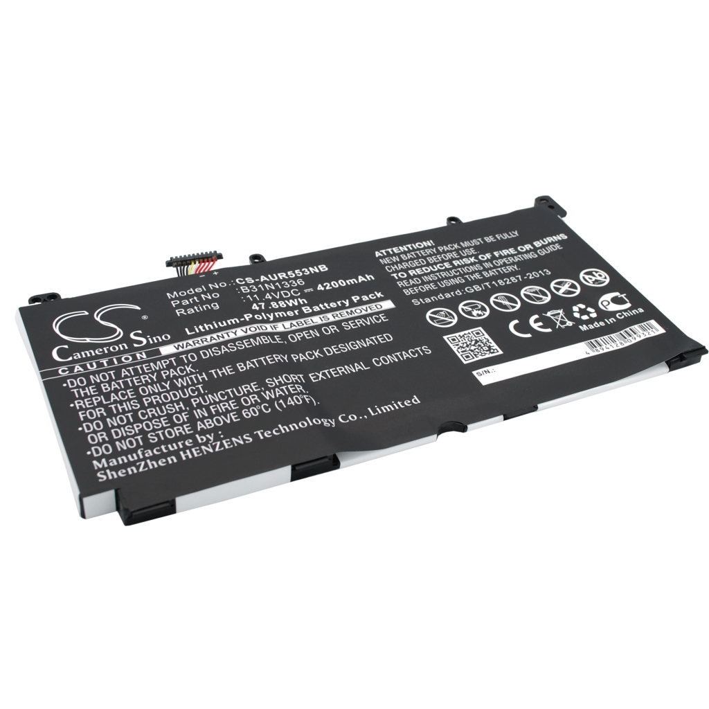 Batterier Ersätter VivoBook V551LA-CJ054P