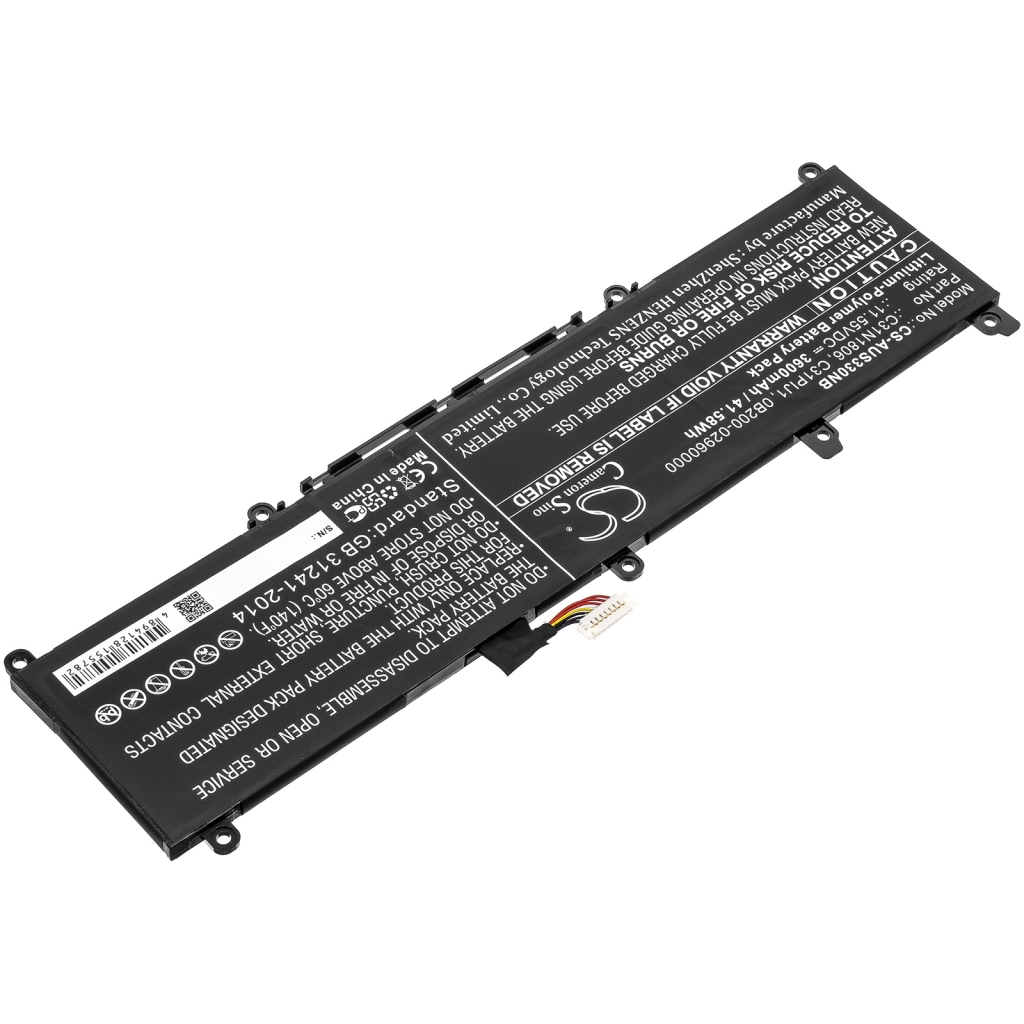 Batterier Ersätter VivoBook S13 S330UA-EY028T