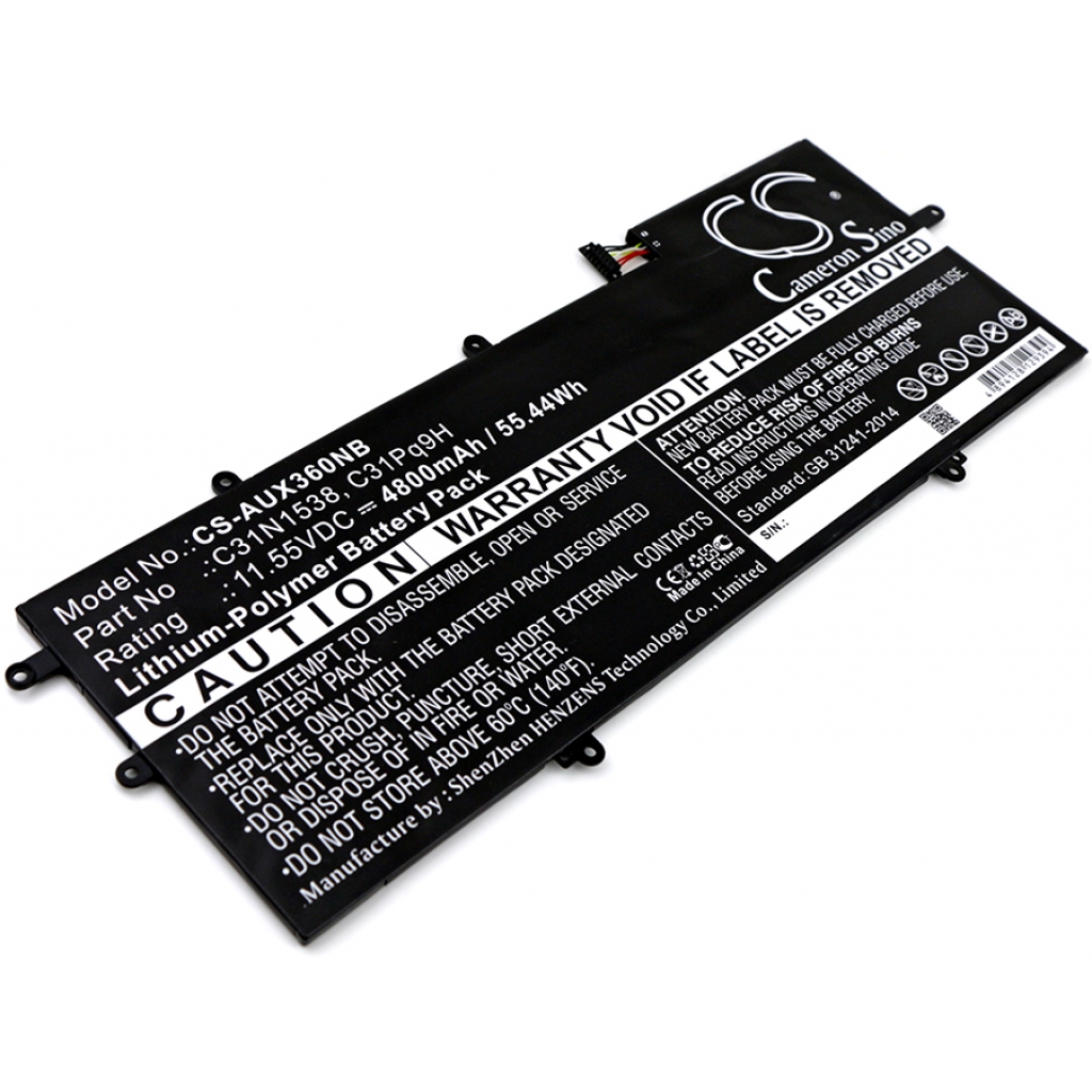 Batterier Ersätter Zenbook Flip UX360UA-C4196T