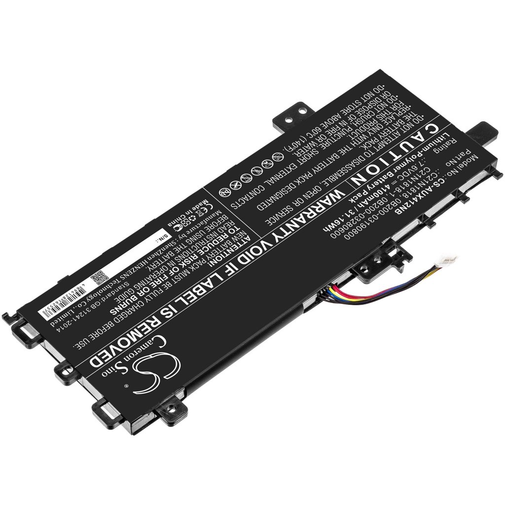 Batterier Ersätter VivoBook 14 X412FA-EK865T