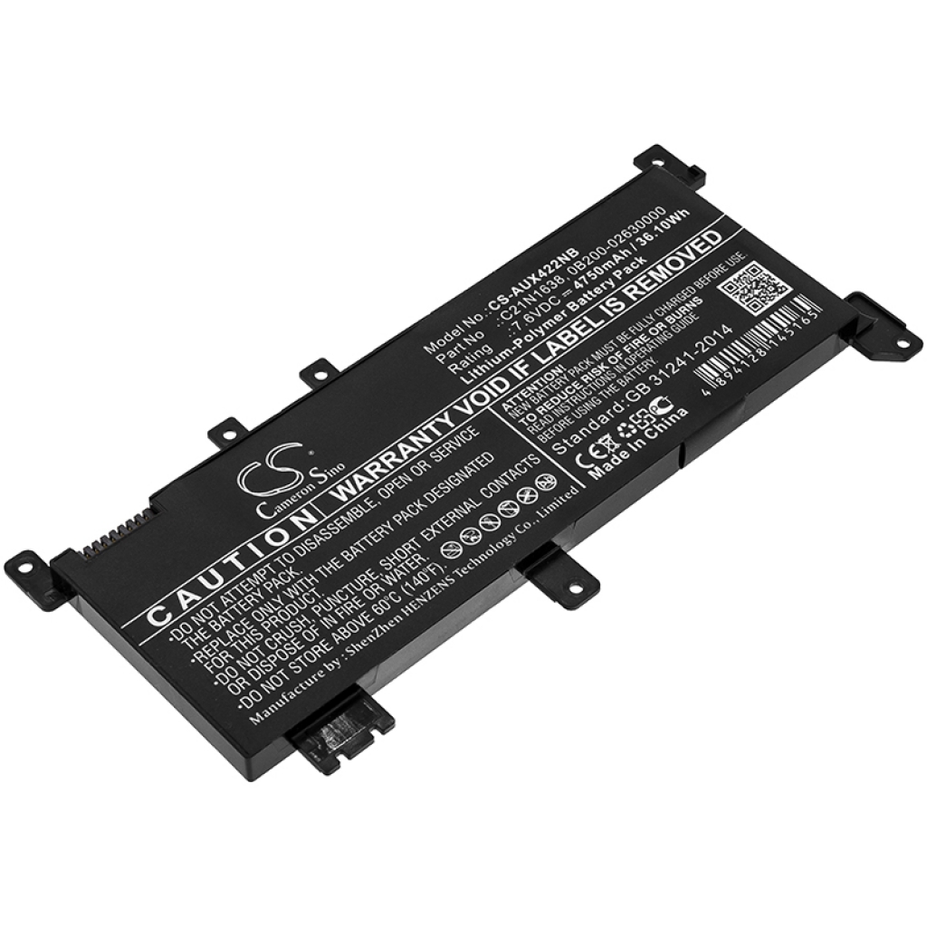 Batterier Ersätter VivoBook 14 X442UN-AH8203T