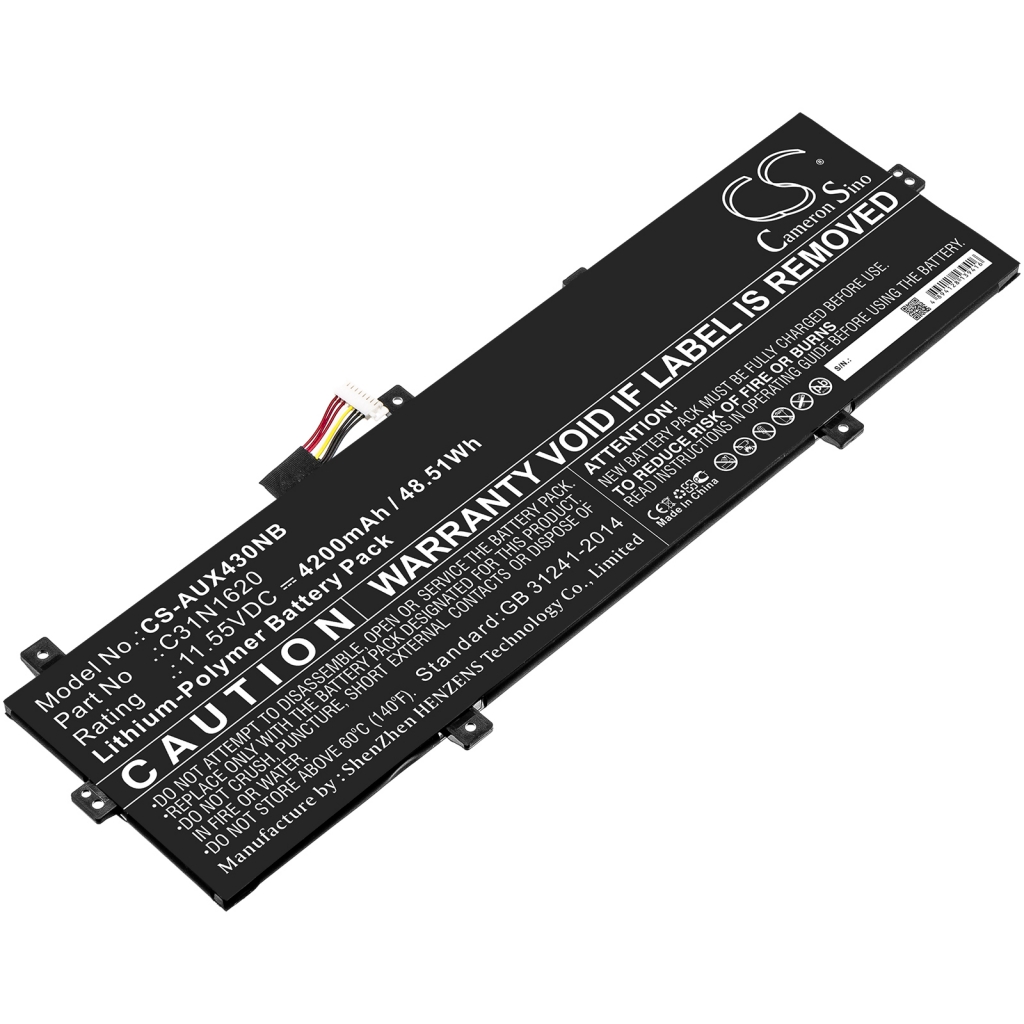 Batterier Ersätter Zenbook UX430UN-GV216T