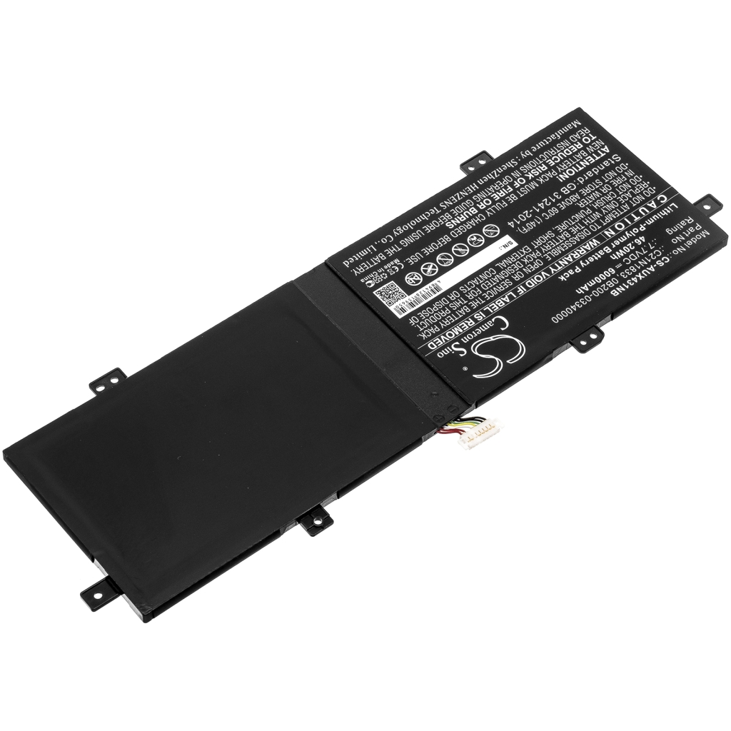 Batterier Ersätter ZenBook 14 UX431FA-AN051