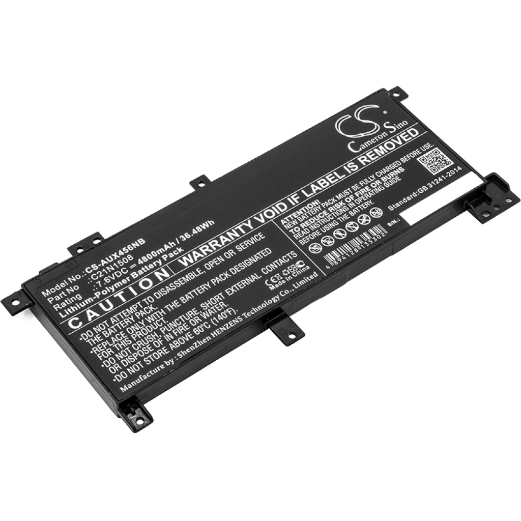 Batterier Ersätter VivoBook X456UR