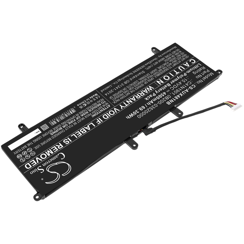 Batterier Ersätter ZenBook 14 UX481FL
