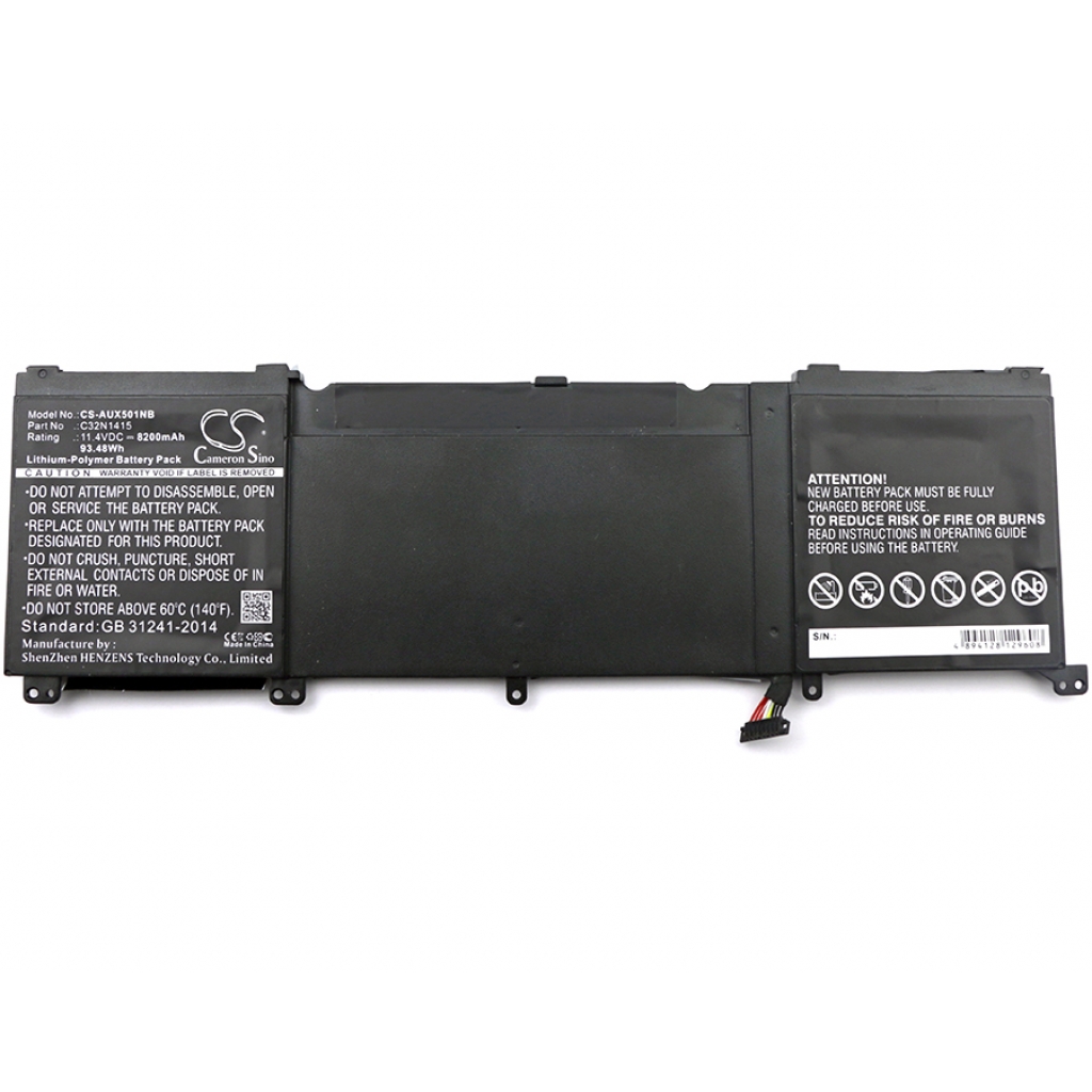 Batterier Ersätter UX501JW-CN484T