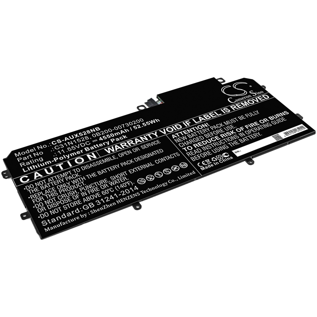 Batterier Ersätter Zenbook UX360CA-UBM1T