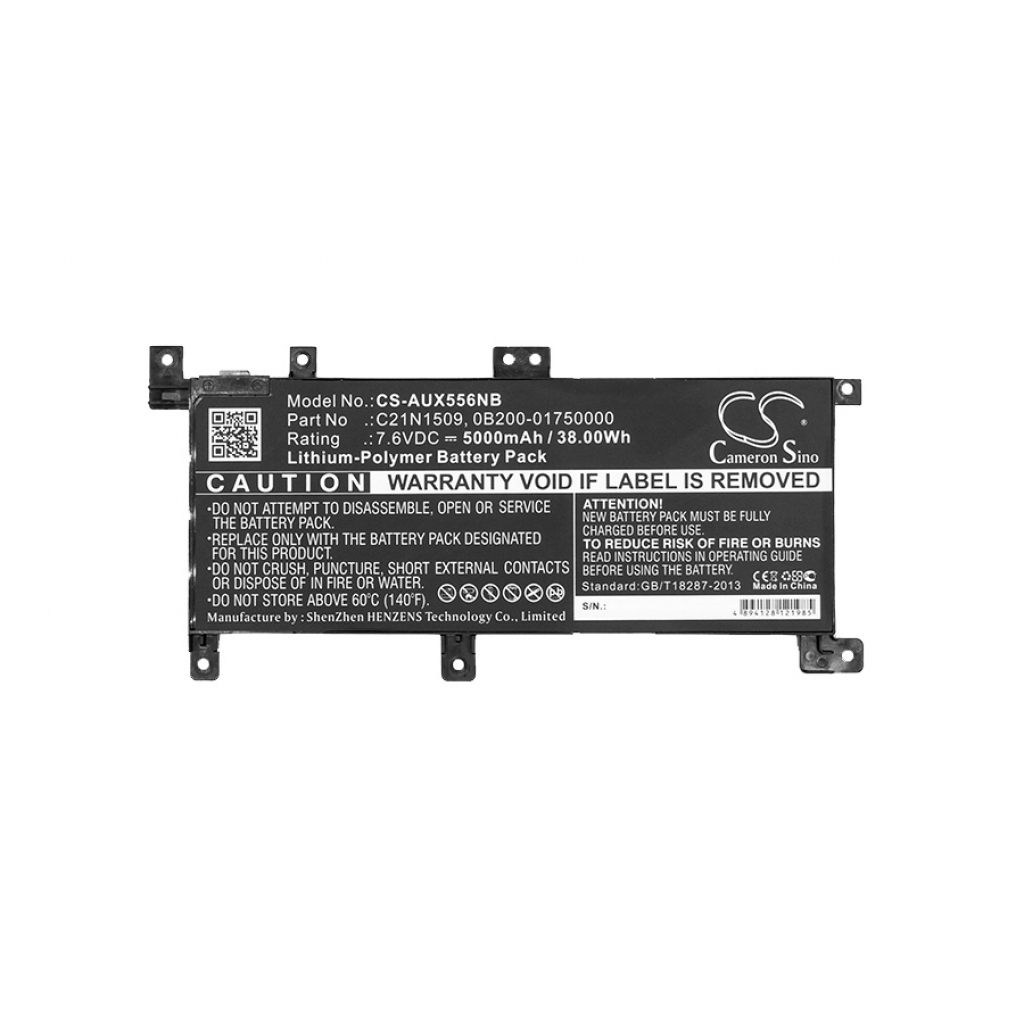 Batterier Ersätter VivoBook X556UQ-DM077T