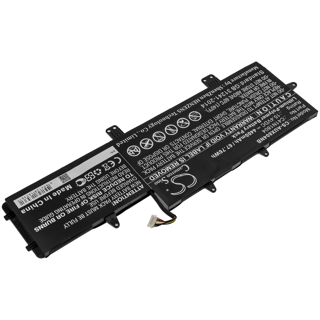 Batterier Ersätter ZenBook Pro 14 UX450FD-BE049T