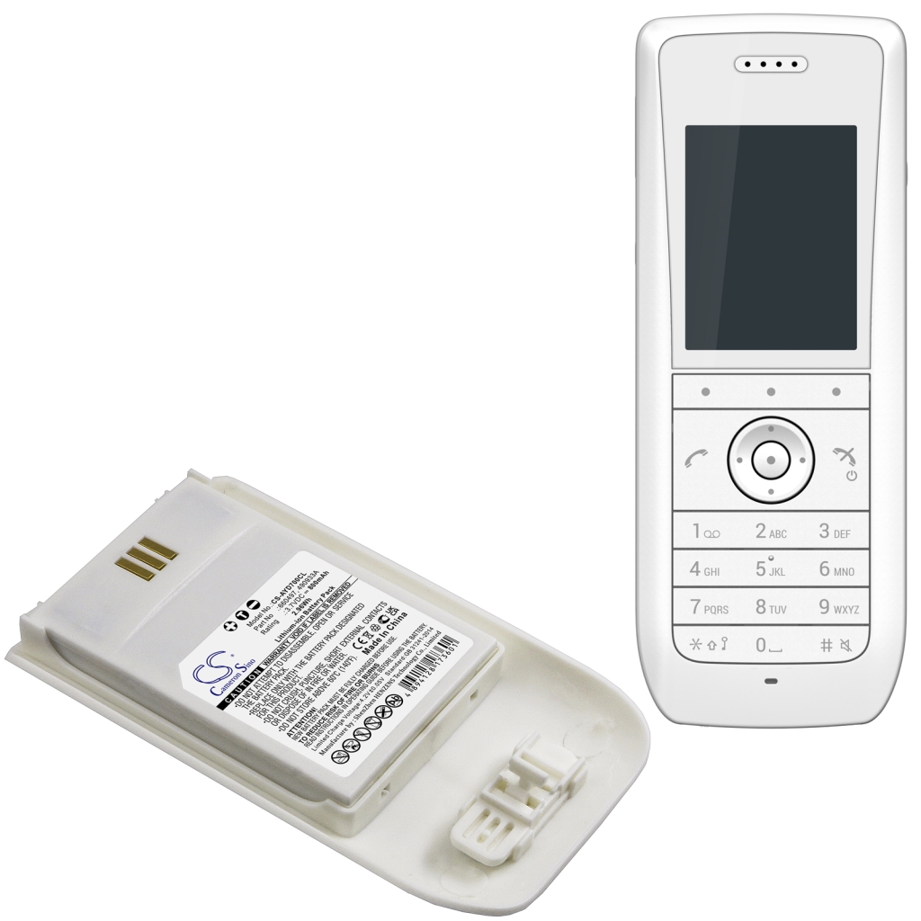 Batterier till trådlösa telefoner Mitel CS-AYD700CL