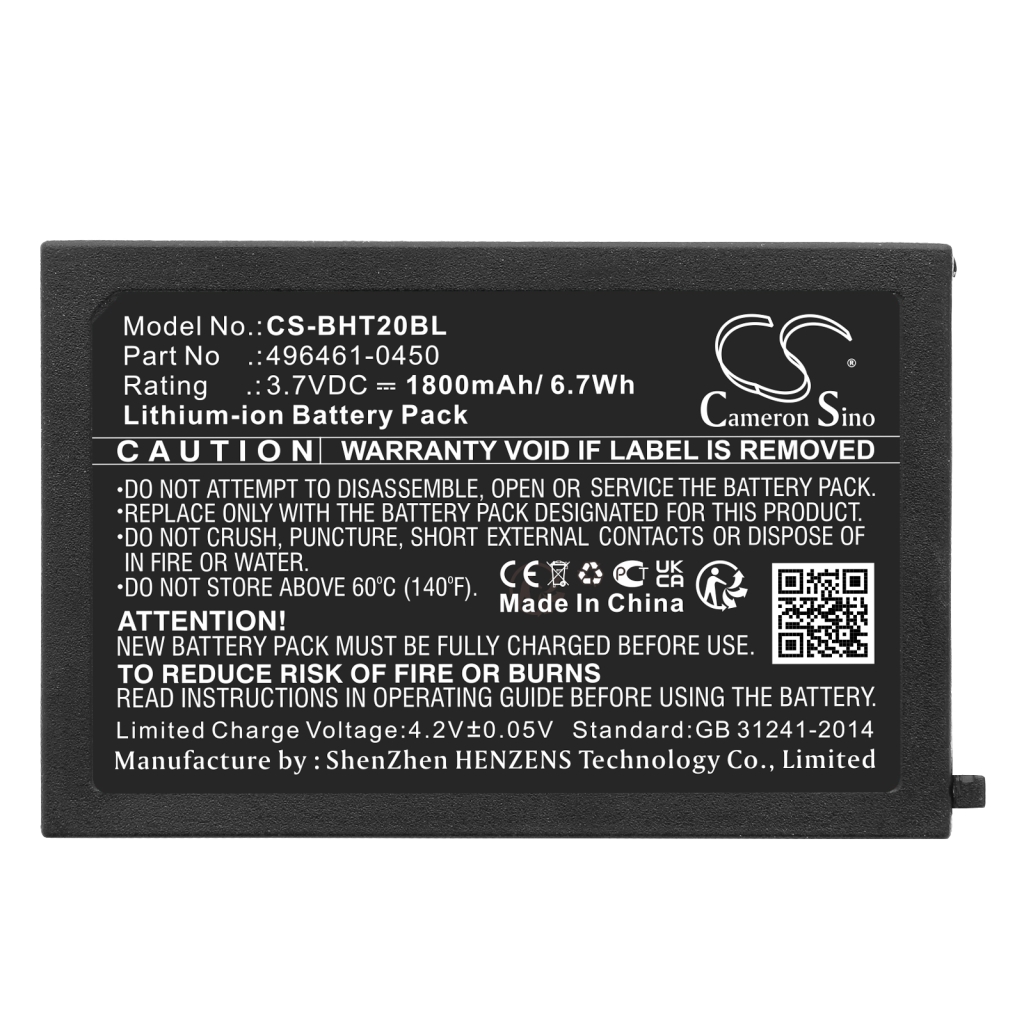 Batterier Ersätter BHT-1306QB