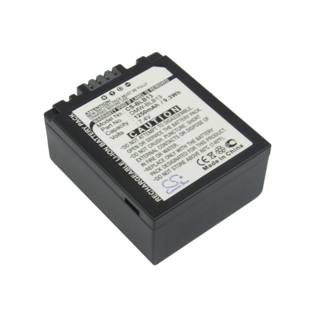 Batterier Ersätter Lumix DMC-G1KEB-K