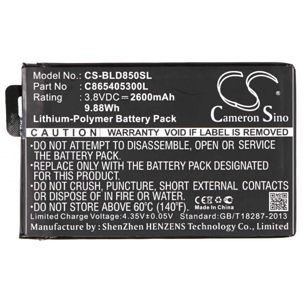 Batterier Ersätter SL1805A