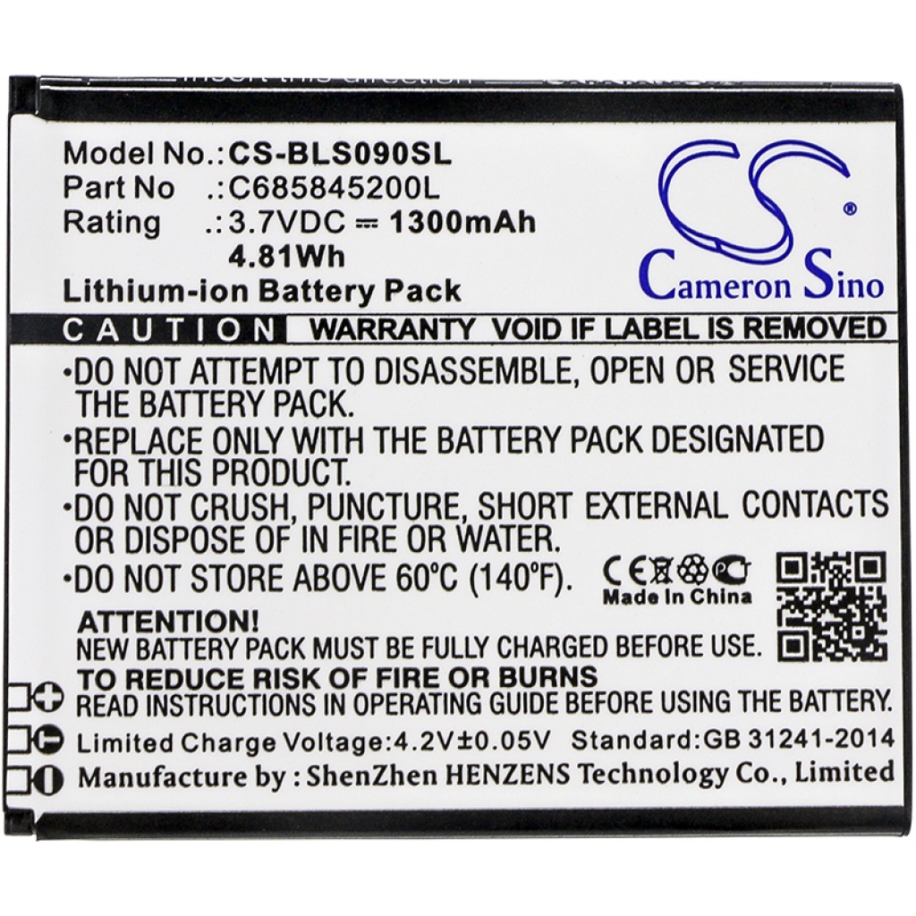 Batterier Ersätter C685845200L