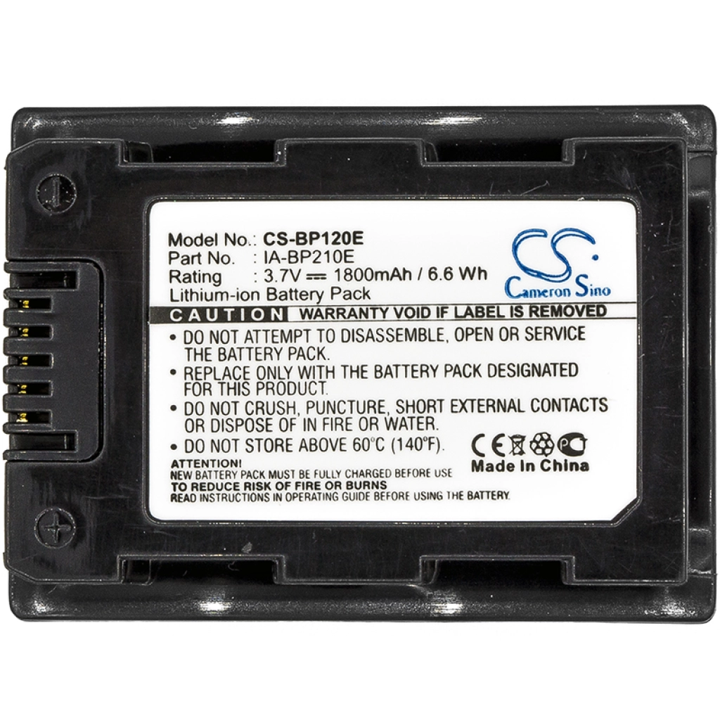 Camera Battery Samsung HMX-H204
