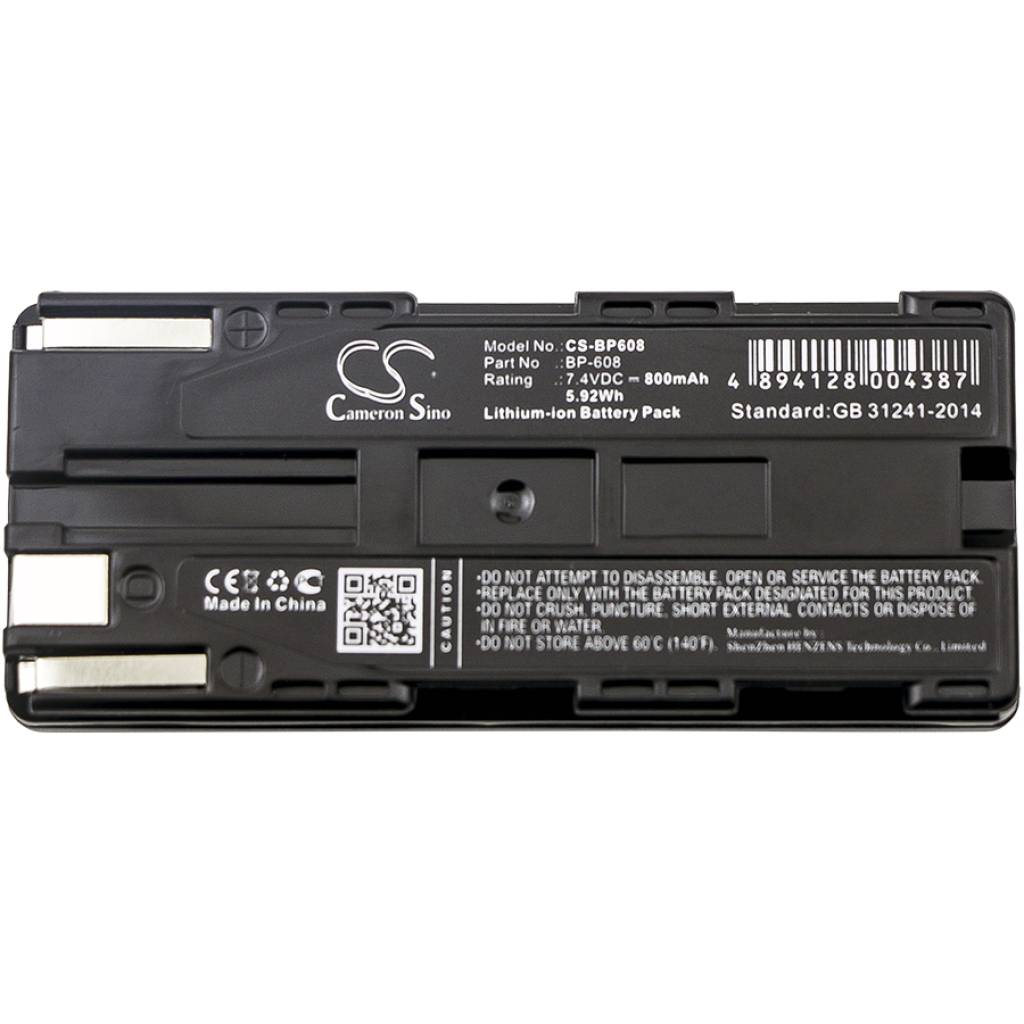 Batterier Ersätter BP-608A