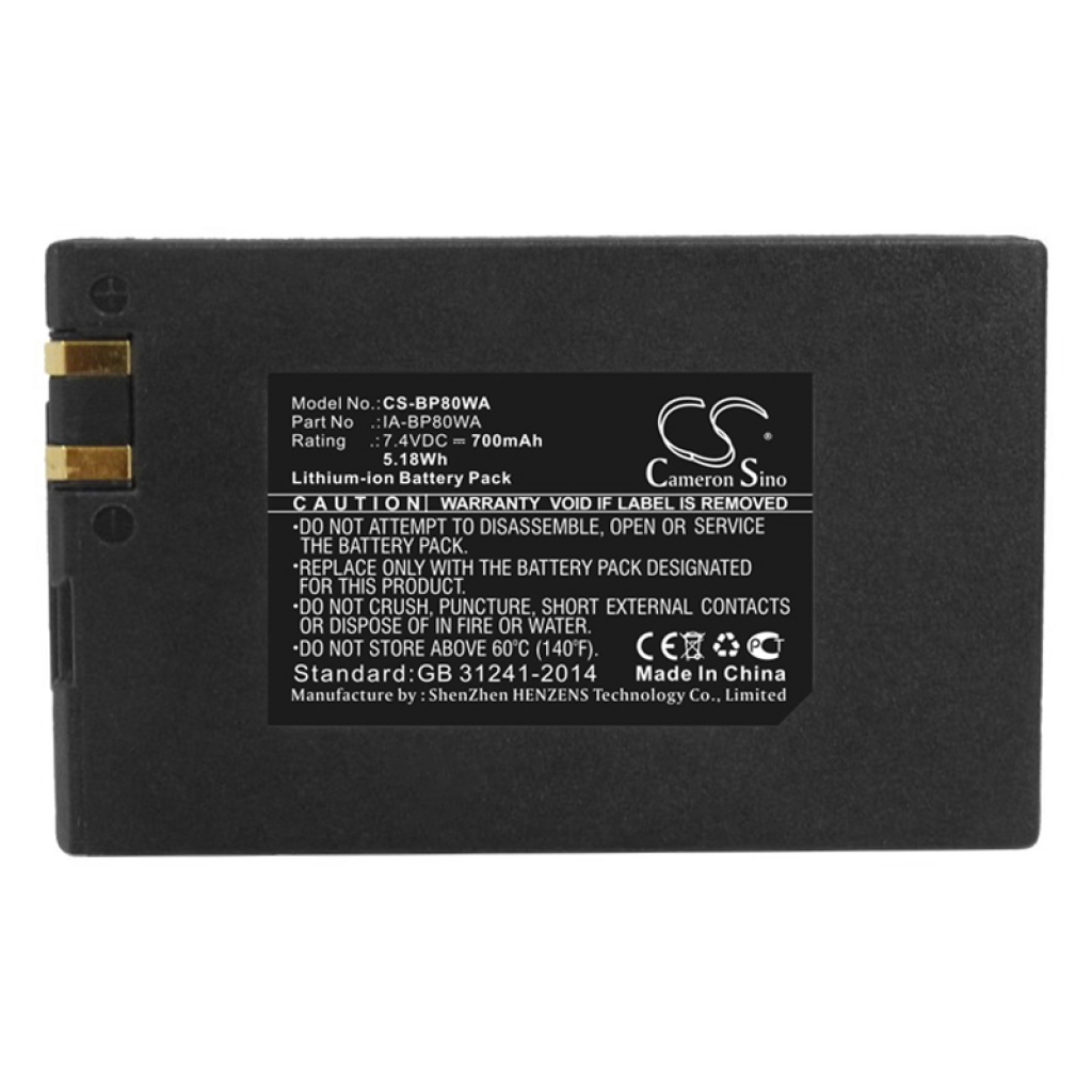 Batterier Ersätter SC-D382
