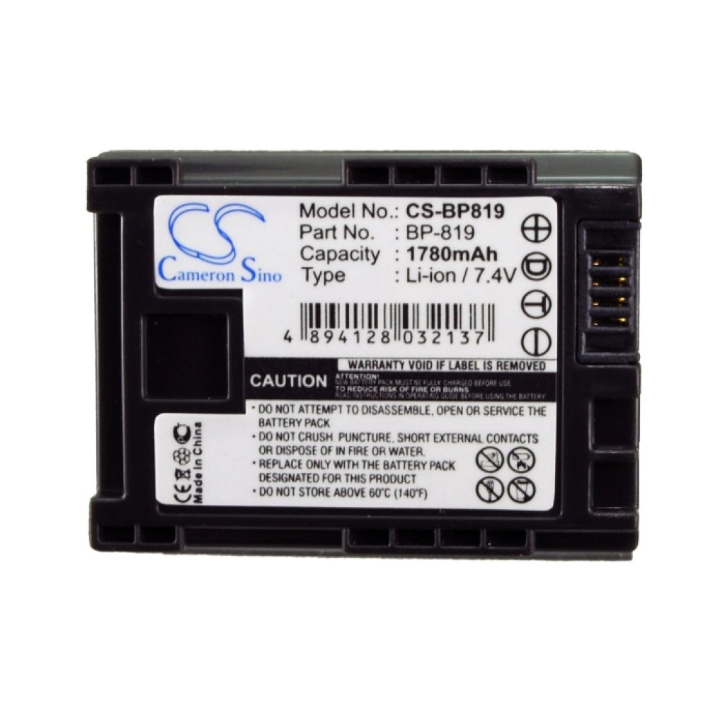 Camera Battery Canon Vixia FS10