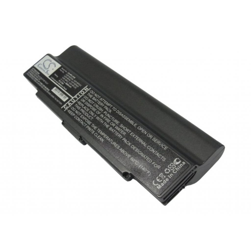 Batterier Ersätter VAIO VGN-S62PSY3
